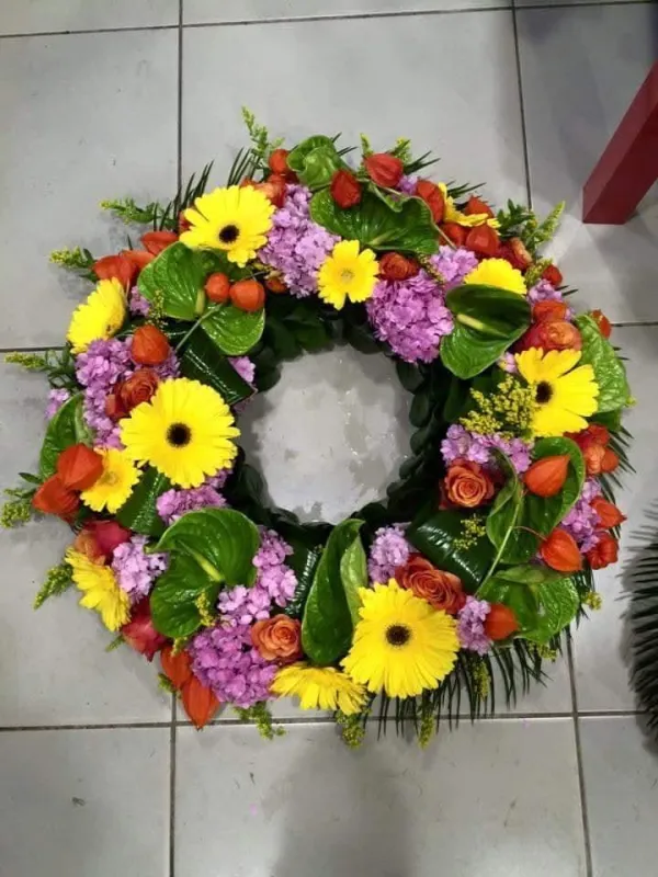 COURONNES MORTUAIRES, Ajaccio, NATURAL ART CREATRICE FLORALE