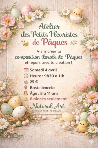Atelier des petits fleuristes, Ajaccio, NATURAL ART CREATRICE FLORALE